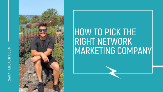 picking the right network marketing company