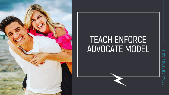 teach enforce advocate model